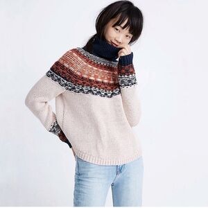 Madewell turtleneck knit sweater